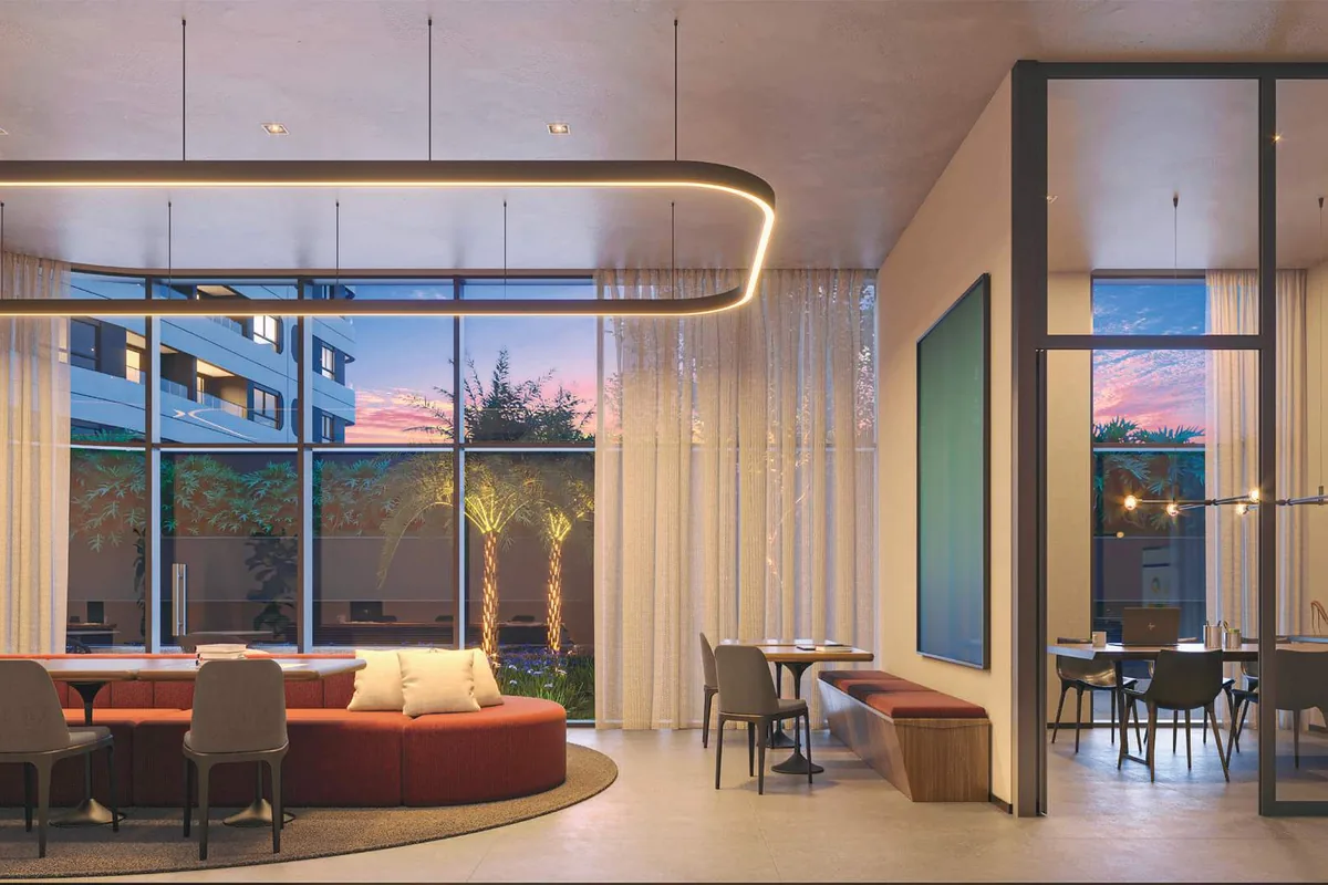 Coworking do Acervo Residences, para a rotina de trabalho híbrida