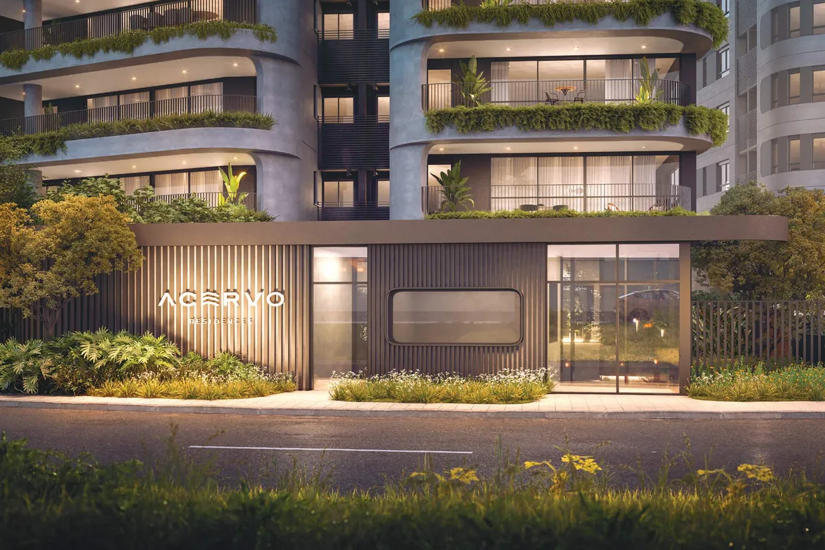 Portaria do Acervo Residences em Alphaville