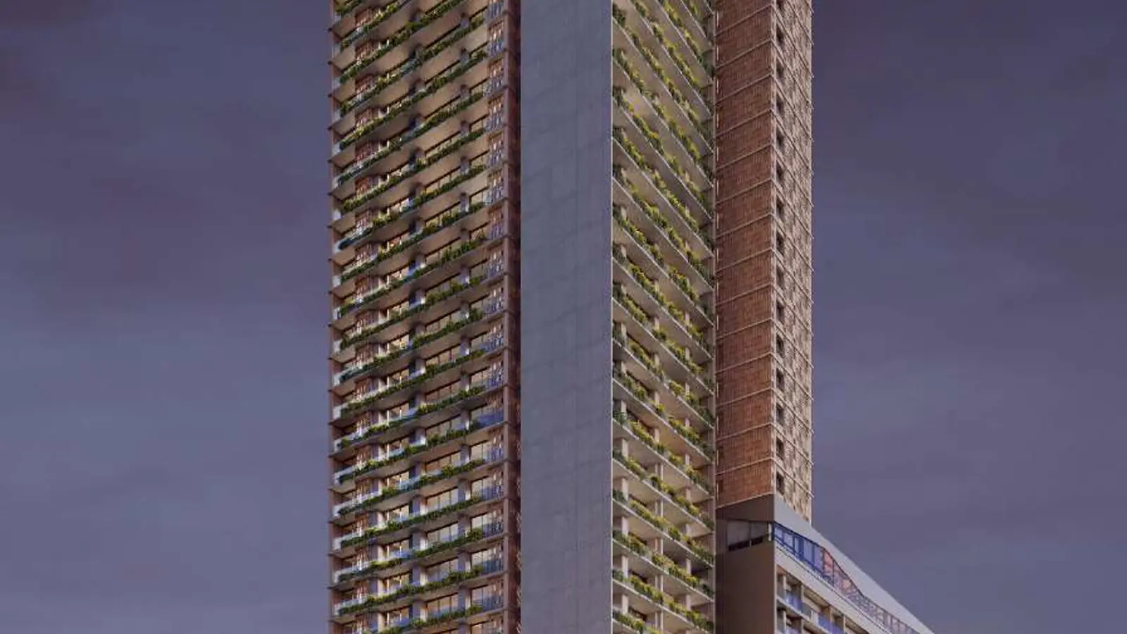 Fachada do Altitude by Artefacto, torre de 34 pavimentos da REM no Jardim Paulista, São Paulo